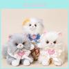 Cat Plush Toy Soft Short Pile Fabric With Cute Animal Design For Kids And Collectors