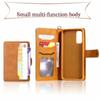 Flip Wallet Detachable Leather Case for Samsung S22 Ultra S21 S20 FE Note20 S10 S9 S8 Plus Note10 9 8 Magnetic Stand Phone Cover
