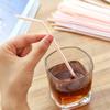 100Pcs Colorful Bendable Straw Drinking Kunststof Straw for Milk Tea Bar Party Rietjes Drinking Wedding Kitchen Beverage Straws