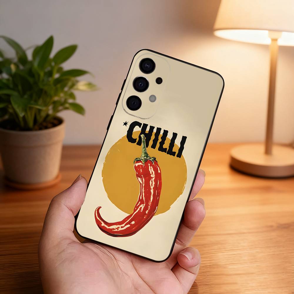 

R-Red Hot C-Chili Peppers Чехол для телефона Samsung S26,S25,S24,S21,S22,S23,S30,Ultra,S20,Plus,Fe,Lite,5G Черный Samsung S24fe