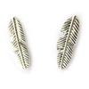 Les Trésors De Lily [N3640] - 2 Pairs of Silver 'Navajo' Earrings (feathers)