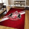 Sunderland Flannel Pattern Square Carpet,Area Rug,Carpet Rug for Living Room Bedroom Sofa Playroom Decor,Non-slip Floor Mat