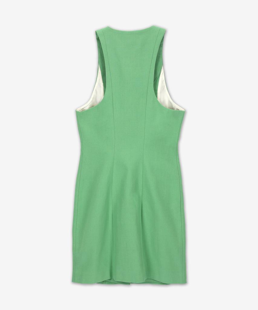Gani Suiting Mini Dress - Green / F7594484