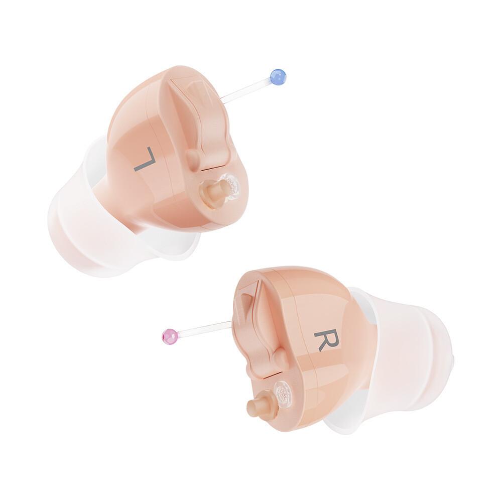 Invisible CIC Hearing Aid 16-Channel Digital In-Ear Sound Amplifier for Seniors and Adults