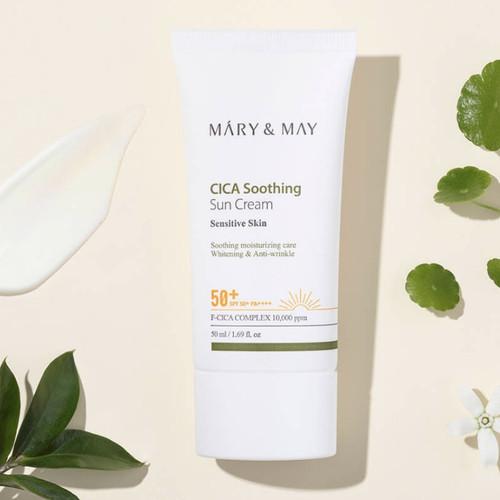 MARY&MAY Vegan Cica Soothing Sun Cream 50ml