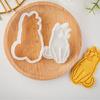 Assorted Cats Shape Cookie Molds Creative Cats Designs Biscuits Baking Stamper for DIY Cookie Making Enthusiasts