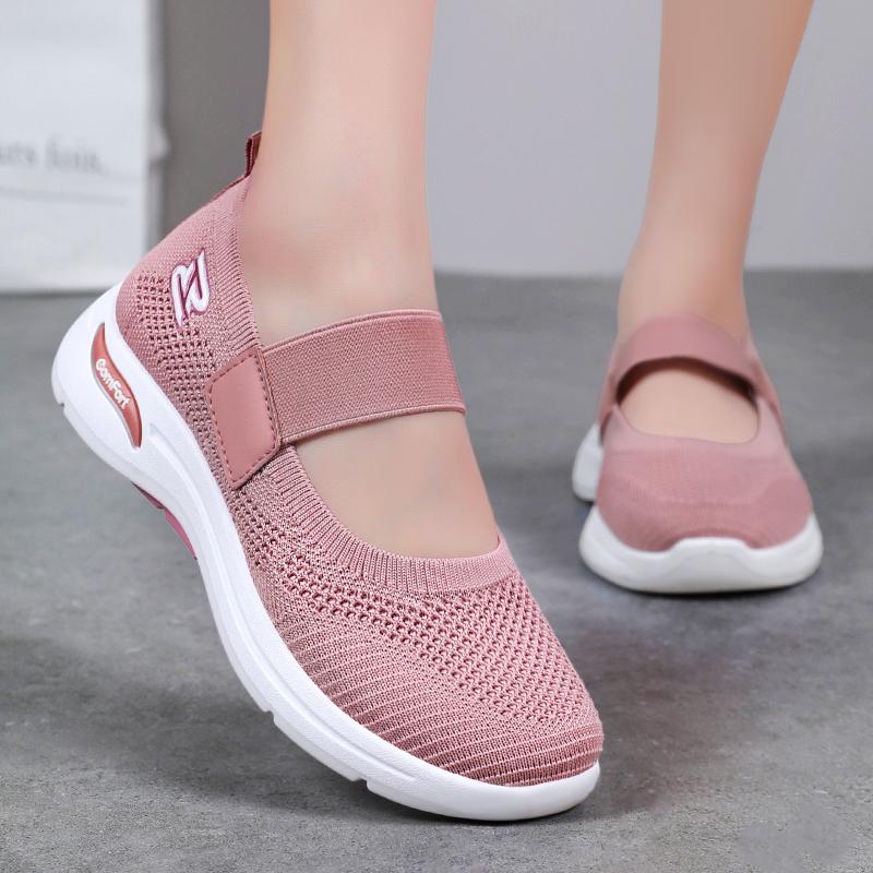 Women's casual sports shoes with breathable soft sole and comfortable summer outdoor sports running casual shoes, free shipping