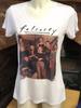 Felicity - Maglietta Bianca Personalizzata. Uomini e Donne Kerri Russell, Amy Jo Johnson, Scott Foley