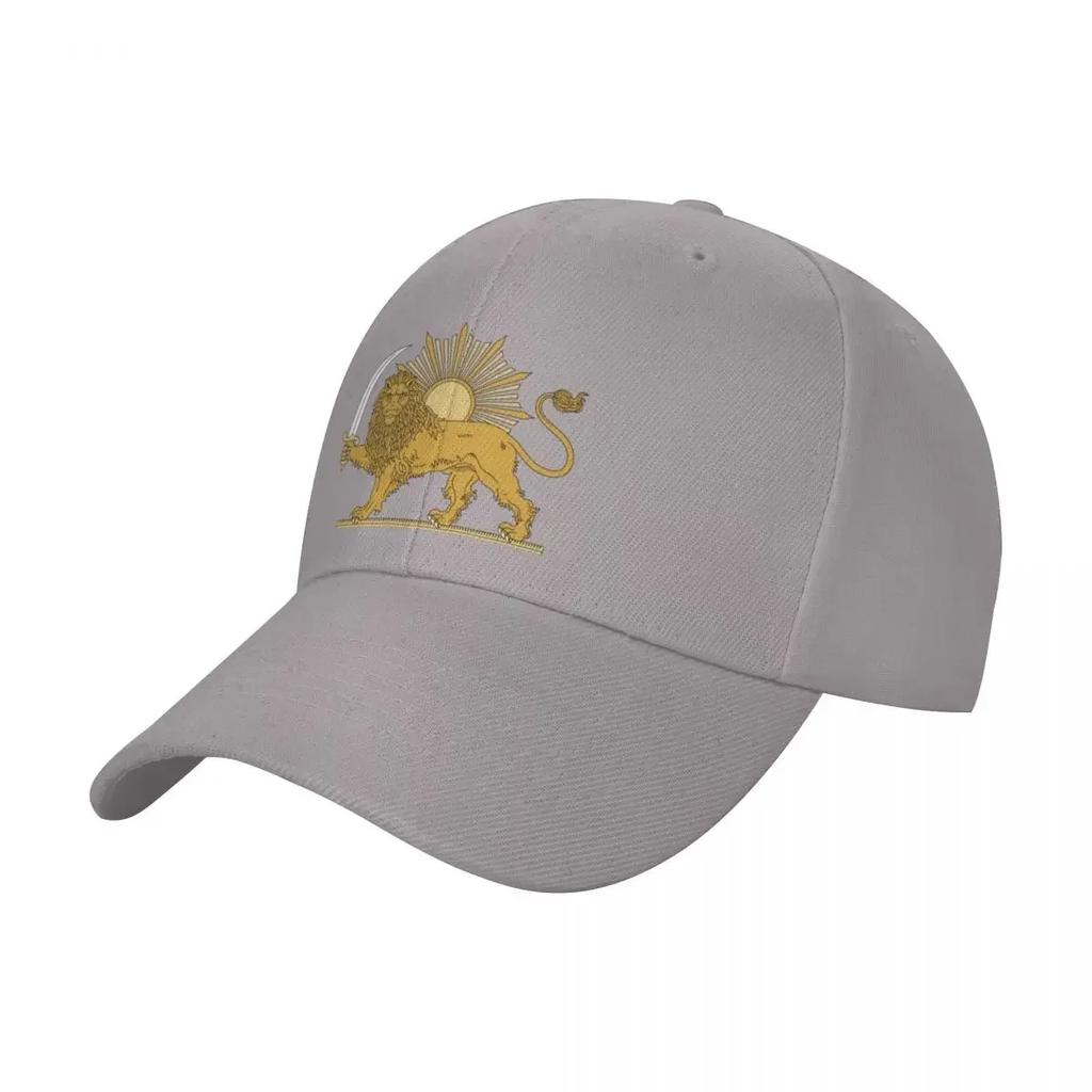 Persian Lion and Sun Pride Baseball Cap Sun Hat For Children Hat Luxury Brand Hats Unisex Women's