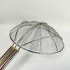 Stainless Steel Coarse Mesh Skimmer with Wooden Handle