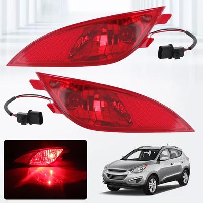 Car Rear Bumper Reflector Tail Light Fog Lamp for Hyundai IX35 2010 2011 2012 2013 2014 2015 Left Right Taillight 92405-2Z300