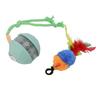 Interactive Cat Toy   Automatic Moving Throwing Rolling Pet Smart   with Rope for Dog Play