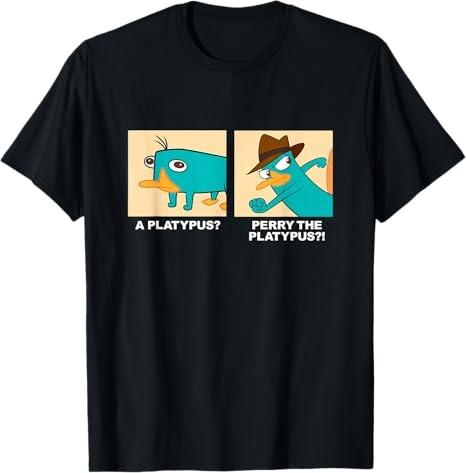 Phineas And Ferb A Platypus Perry The Platypus TShirt Size S 4xl