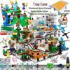 Compatible Lego Bricks: Minecraft Cave, War Village Puzzle for Boys, Birthday Gift