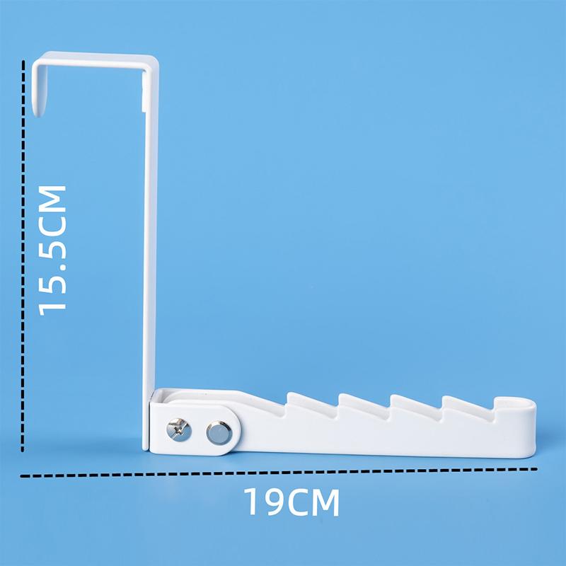 1 Stück Faltbarer Wandhaken tragbarer Wäscheständer Versteckter Kleiderhaken Handtuchhaken Garderobenhaken Haken für Türrückseite Klebbarer Handtuchhalter