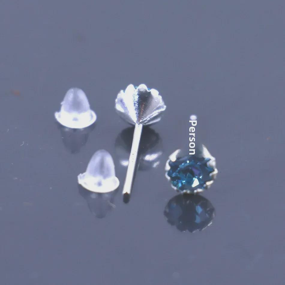 Boxed Set: 20 Pairs of 925 Silver-Plated Korean Earrings with Diamond Clips & Various Specifications