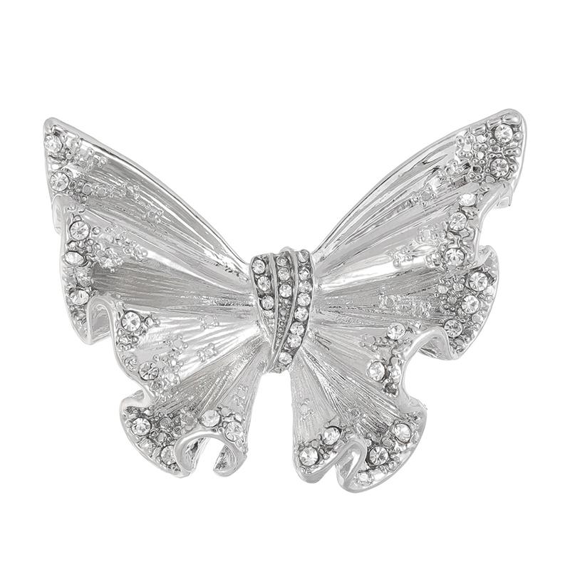 Elegant Alloy Enamel  Butterfly Brooch Pin Badge For Women Girls Suit Coat Decoration  Clothes Jewelry Gifts