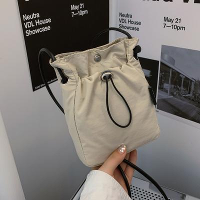 Originální Niche Design Taška na mobilní telefon Retro Stahovací Crossbody Malá taška Dámský Lehký Všestranný Malý batoh na procházku s dítětem