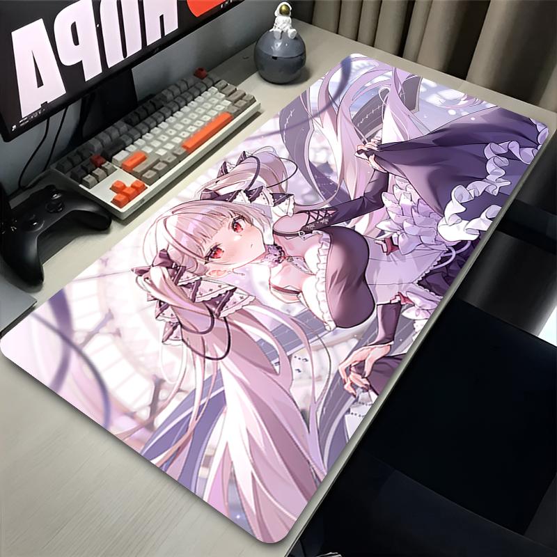 Azur Lane Mouse Pad Anime Girls Formidable Desk Mat Laptop Large Mousepad Gaming Accessories XL XXL Kawaii Rubber Keyboard Pad