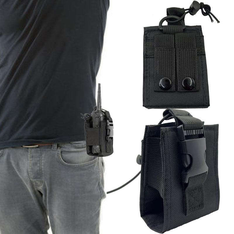 2026 Radio Pouch Hiking Walkie Talkie Holder Interphone Hanging Bag Molle Nylon Magazine Pouch Pocket Caza
