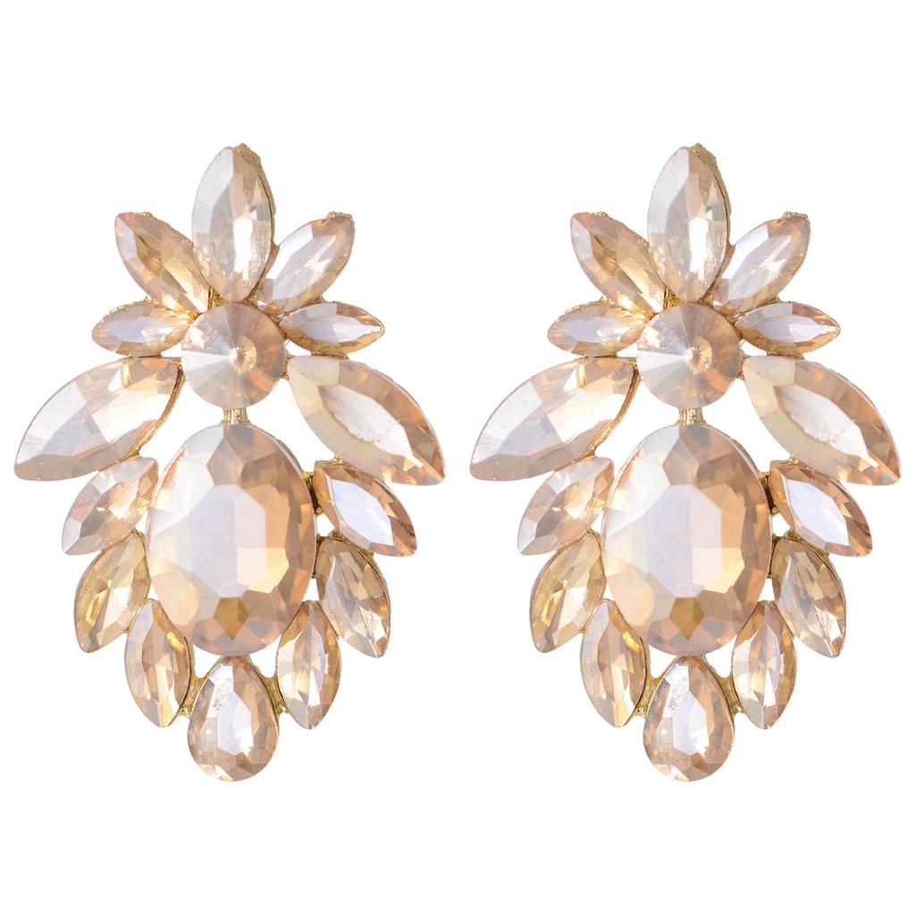 Luxury Teardrop Earrings: Elegant  Versatile  and Perfect for Any Occasion. Long  Fashionable and Chic