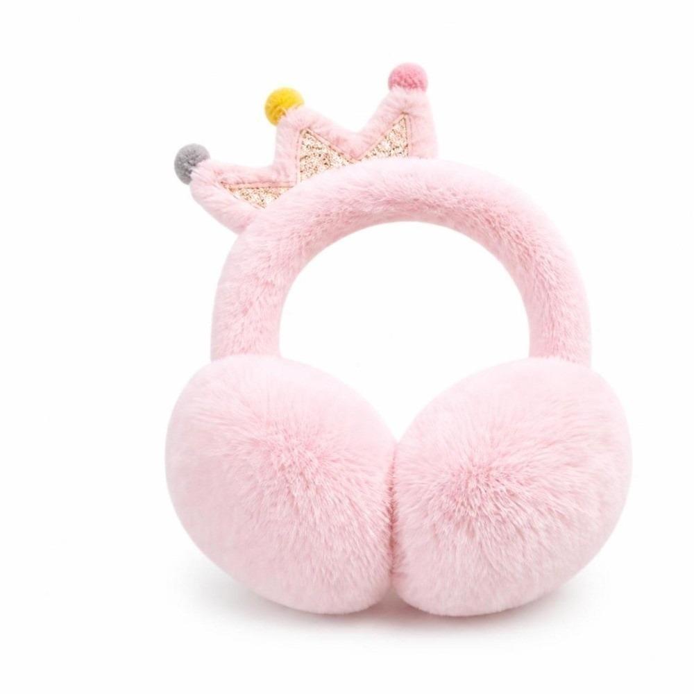 Windproof Plush Ear Muffs Soft Fluffy Ear Covers Cute Faux Fur Earmuffs  For Girls Kids