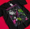 Demon Slayer Shirt Tomioka Giyu T-Shirt Tanjiro T-Shirt Muzan Doma Kokushibo Tee BB399