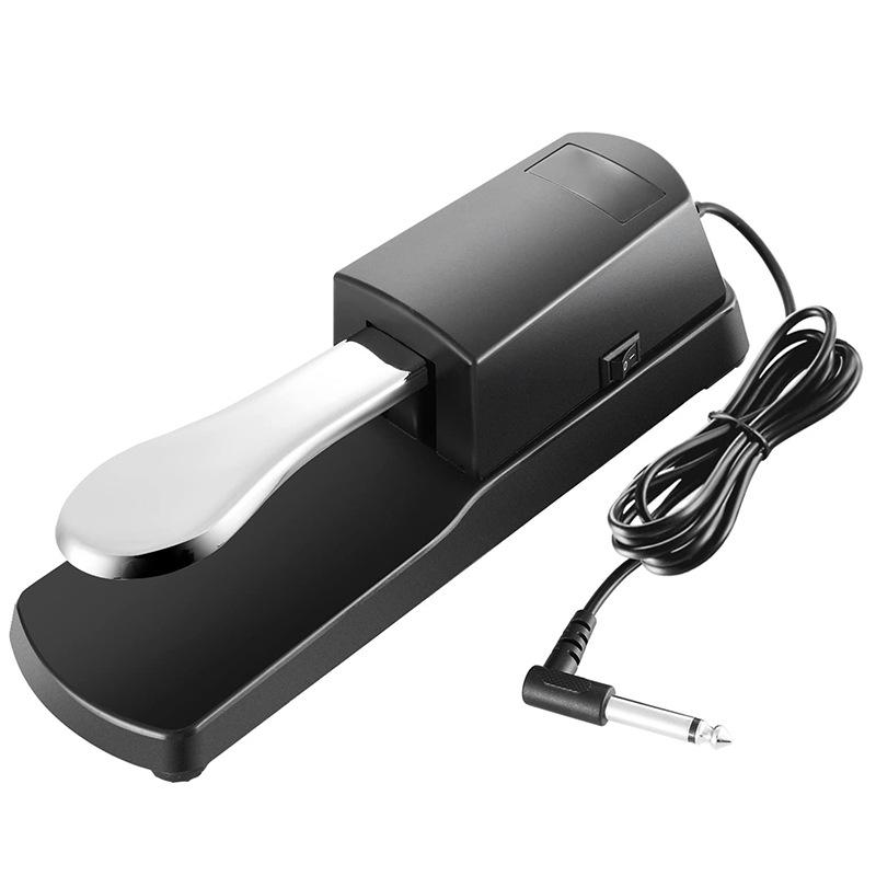 Universal MIDI Digital Piano Sustain Pedal for Electronic Organs and Synthesizers