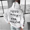 Womens Gothic Oversized Hoodie Long Sleeve Harajuku Sweatshirt Vintage Hip Hop Casual Pullover