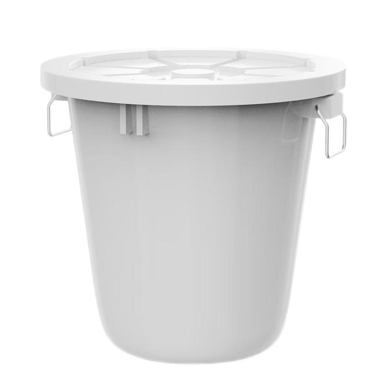 Supercloud Heavy-Duty Round Plastic Waste Bin 100L