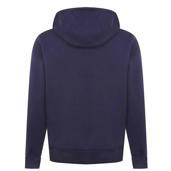 Slazenger Zip-Up Hoodie, Navy Blue, Size XL