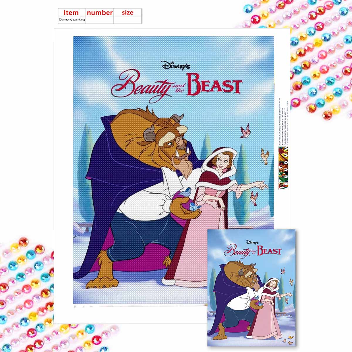 

Полная круглая алмазная живопись Принцесса грациозно танцует Искусство Стразы Картина Мозаика DIY 5D Вышивка крестом Домашнее украшение Round 20x30cm