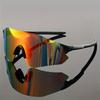 Men Rimless Oversized Sports Sunglasses Colorful Lightweight Running Glasses Women Mountaineering Outdoor Sports Cycling Eyeglasses