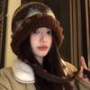 Ear Protection Knitted Cap Thickened Beanie Hats Cute Winter Hat  Winter