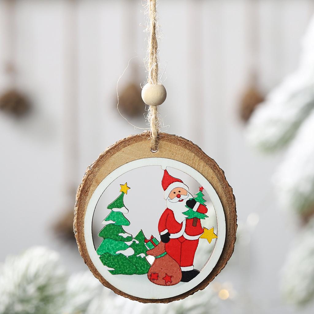 Matrimonio e Festival Artigianato Fai-da-Te Decorazione di Natale per la casa Modello Casuale Forma di Cartone Animato Ornamenti in Legno YuamMei 100pcs Albero di Natale Appeso Tag Matrimonio e Festival Artigianato Fai-da-Te Decorazione di Natale per la casa Modello Casuale Forma di Cartone Animato Ornamenti in Legno YuamMei 100pcs Albero di Natale Appeso Tag