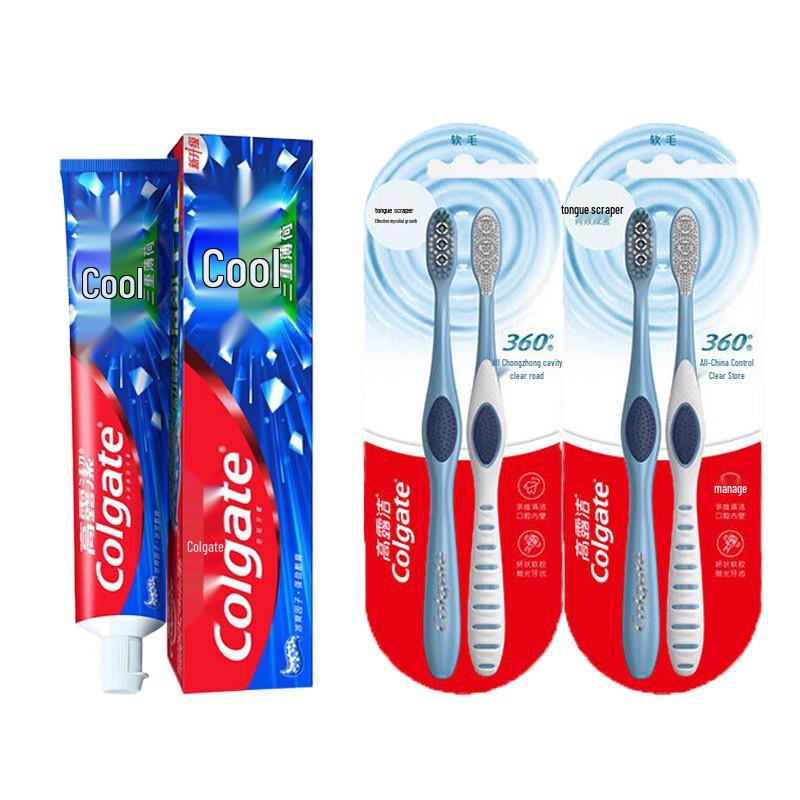 Набор зубной пасты и зубной щетки Colgate Ice Mint