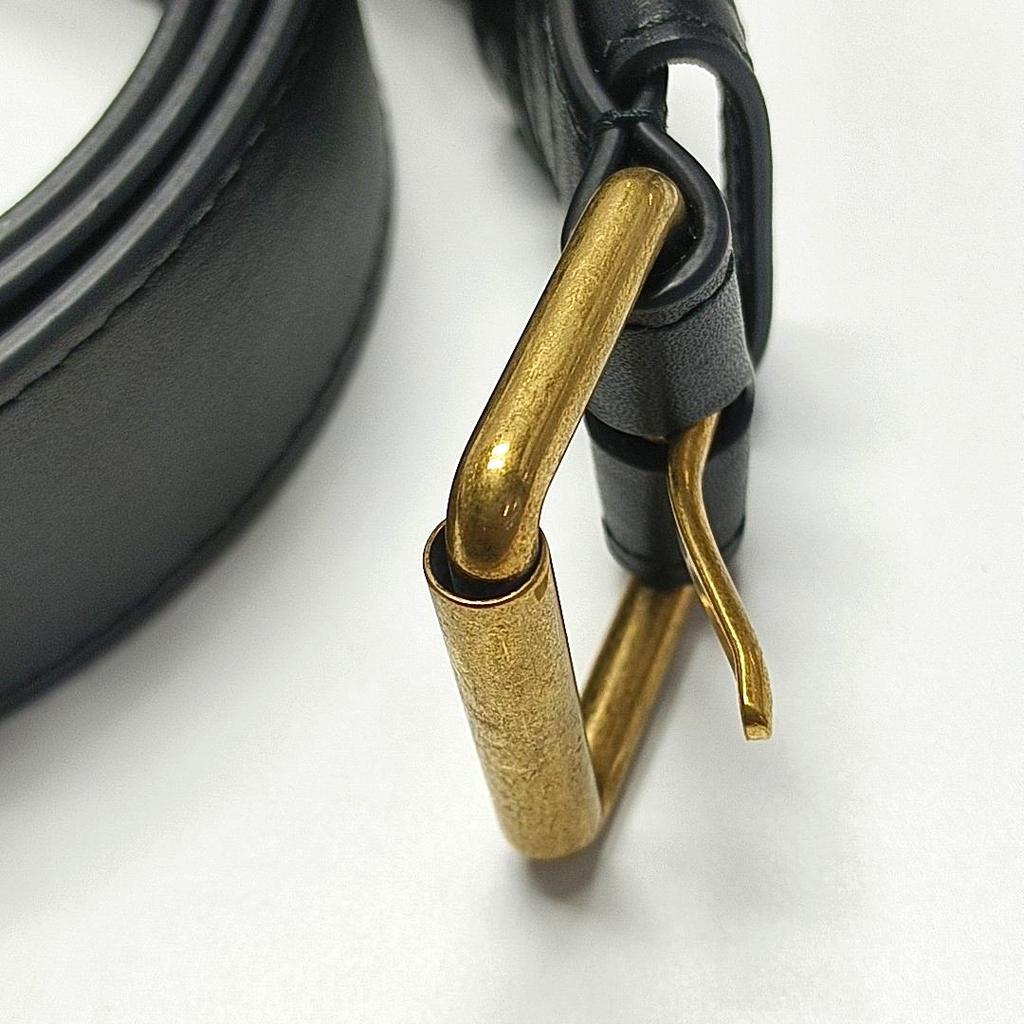 [Pre-Owned] Gucci Quilted Leather GG Marmont Matelassé Belt Bag 38/95 'Black' - Excellent #6JVJ8L