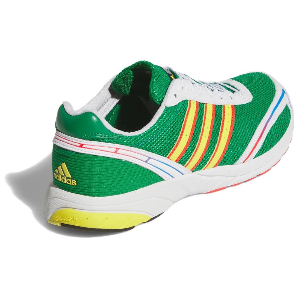 adidas Adizero Adios OG Green Bright Red Unisex Sneakers Cloud-White JI0494