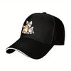 Three Adorable Kittens Print Baseball Cap Casual Cotton Adjustable Unisex Hat for Cat Lovers