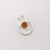 Citrine Gemstone 925 Sterling Silver Necklace Partywear Pendant 1.2" Handmade Gift For Her PP-68-11