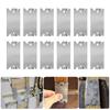 50Pcs AntiNail Protections Plate Shield Cable Wire Protector Plate Safety Nail Plate for Wood Studs Easy to Install