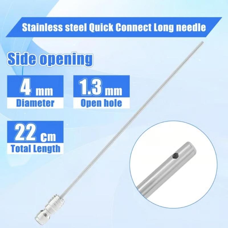 High Pressure Washer Nozzle Kit for Washing Machine Air Conditioner Cleaning 1/4 Quick Connect Stainless Steel Wand