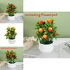 Artificial Plant Decoration With Plastic Craft For Home Office Decor