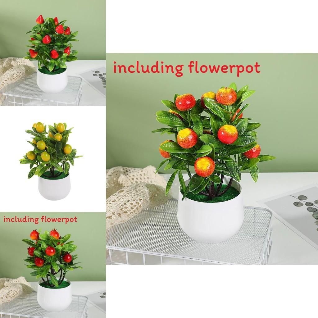 Artificial Plant Decoration With Plastic Craft For Home Office Decor