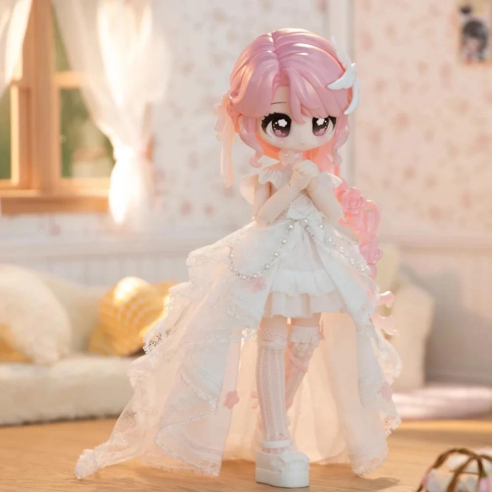 Genuine Unveiled Door Little Key Artbook Series 1/12 BJD MJD Blind Box Anime Figurine Articulated Doll Ornament