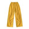 American Hip Hop Style Cargo Pants Loose Fit Wide Leg Drawstring Waist Casual Dance Sports Trousers Women