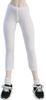 [Petite Marie] 13 DD Compatible 78 Length Leggings White Tights Fitness Pants Leggings Daily Pants Casual Pants 60cm Doll BJD Doll Clothes [Petite
