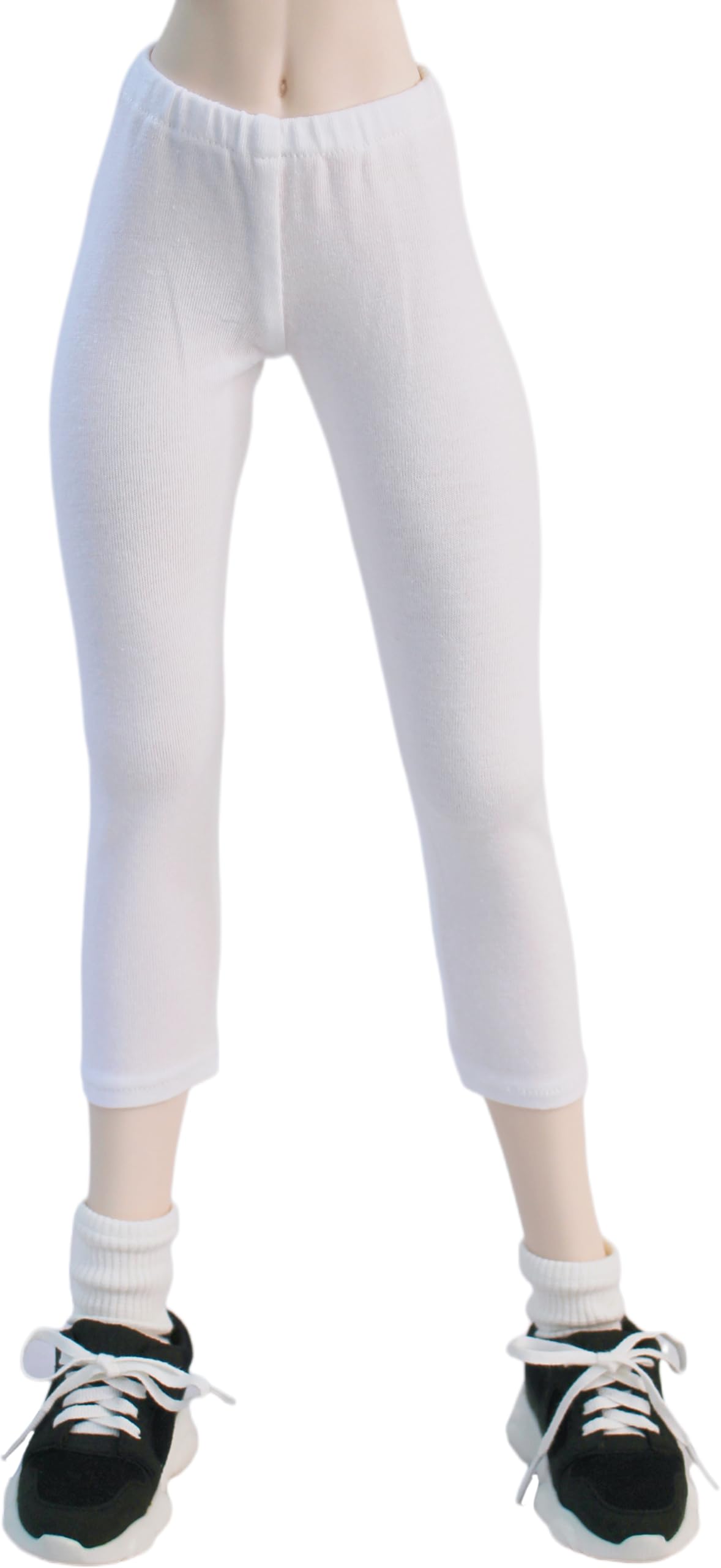 

[Petite Marie] 13 DD Compatible 78 Length Leggings White Tights Fitness Pants Leggings Daily Pants Casual Pants 60cm Doll BJD Doll Clothes [Petite