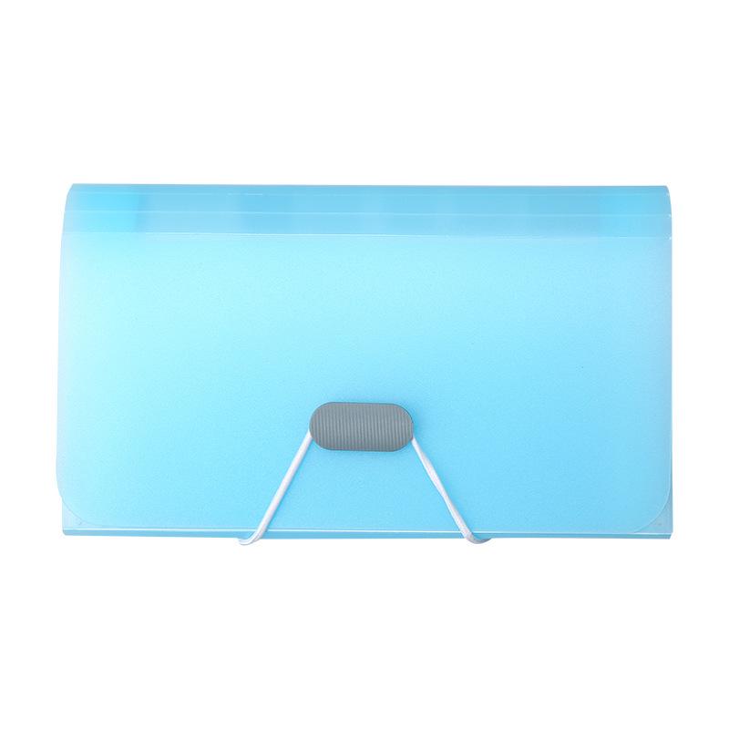 A6 Waterproof 13-Pocket Mini Accordion Document Holder