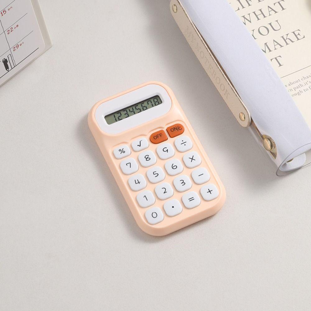 Large Screen Cute Calculator Mechanical Keyboard Mini Pocket Calculator Back To School